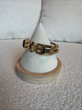 Stella & Dot Gold Chain-Link Cuff Bracelet